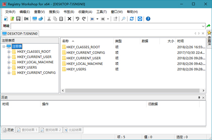 Registry Workshop中文注册版下载-Registry Workshop中文单文件版 v5.1.0